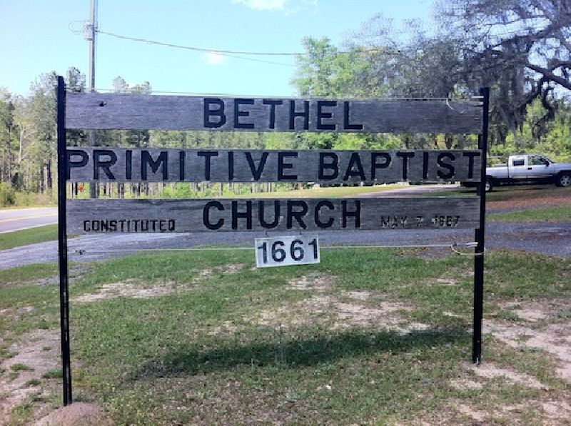 Bethel Primitive Baptist Church, Bonifay